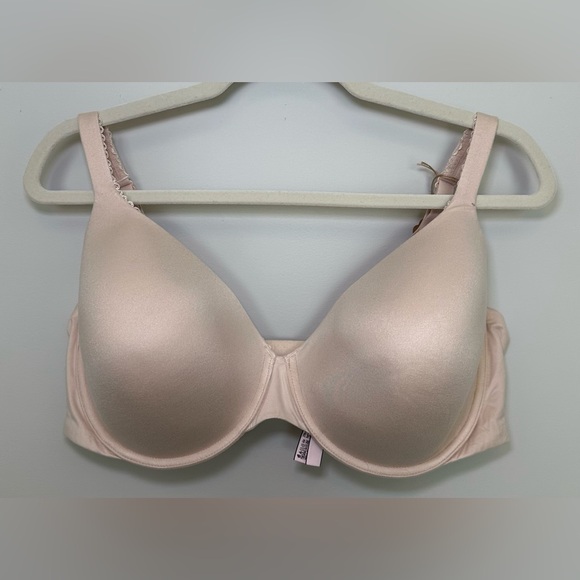 Victoria's Secret Other - Victoria’s Secret Body by Victoria‎ Lined Perfect Coverage Bra 40DDD Nude Tan